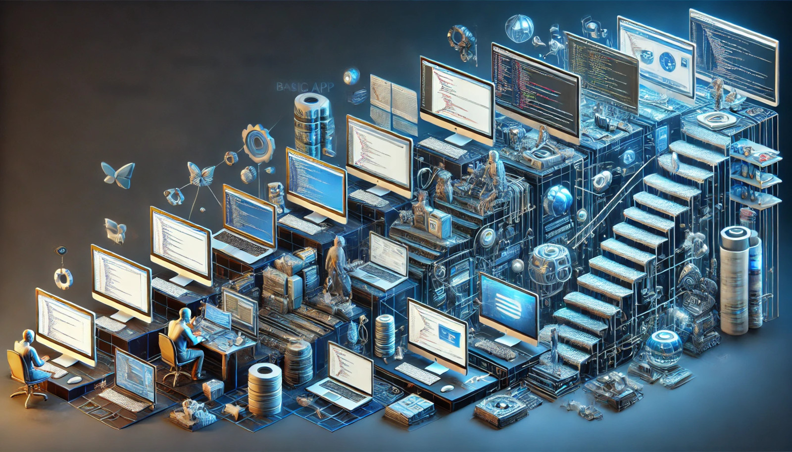 Author's web applications and their development